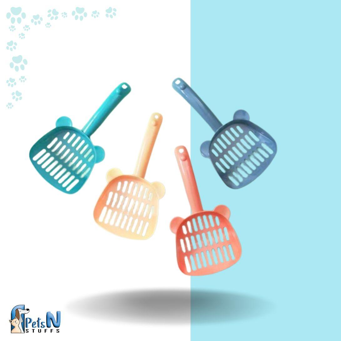 Big Hole Cat Litter Scoop with Ears