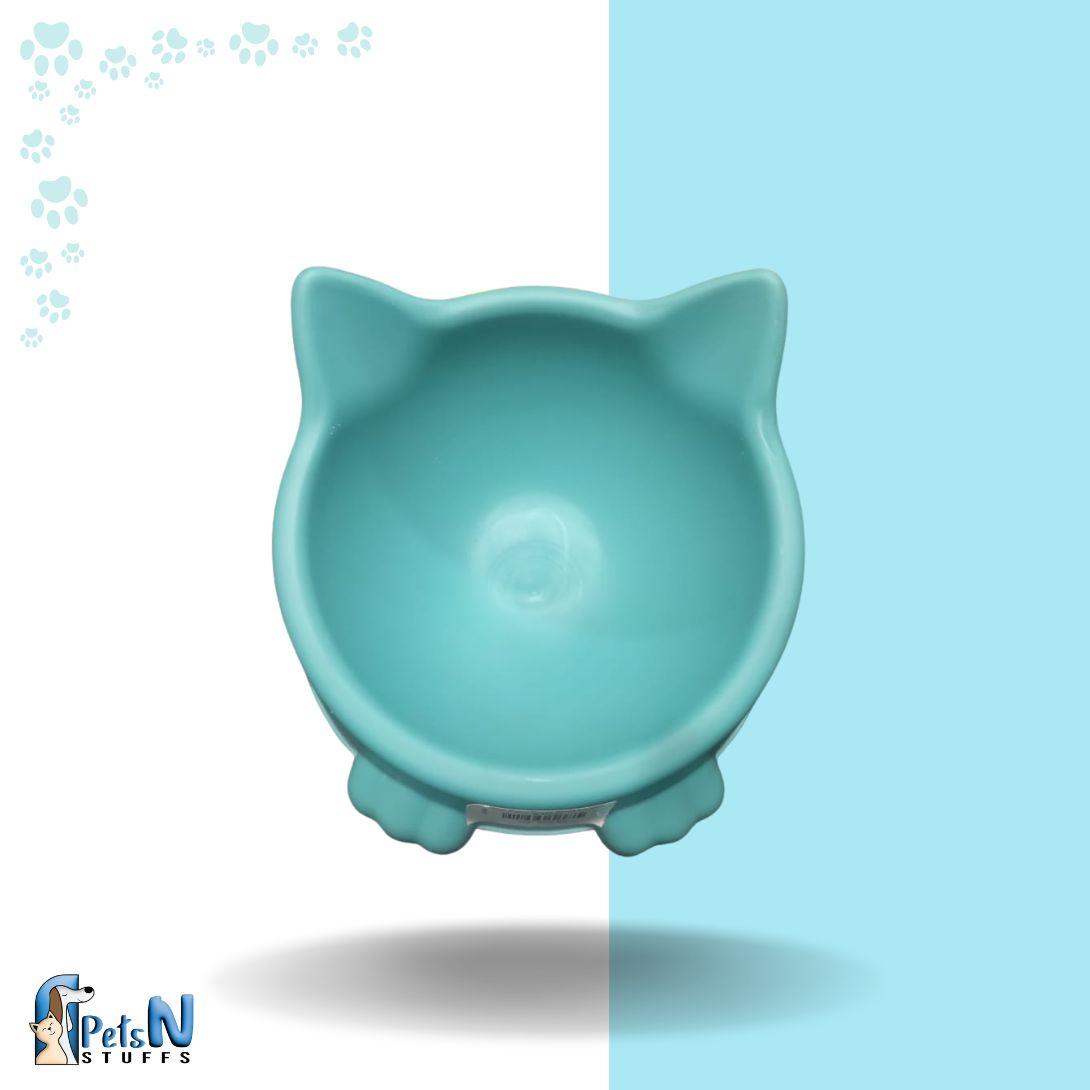 Cat Face Food Bowl for Cat & Dogs