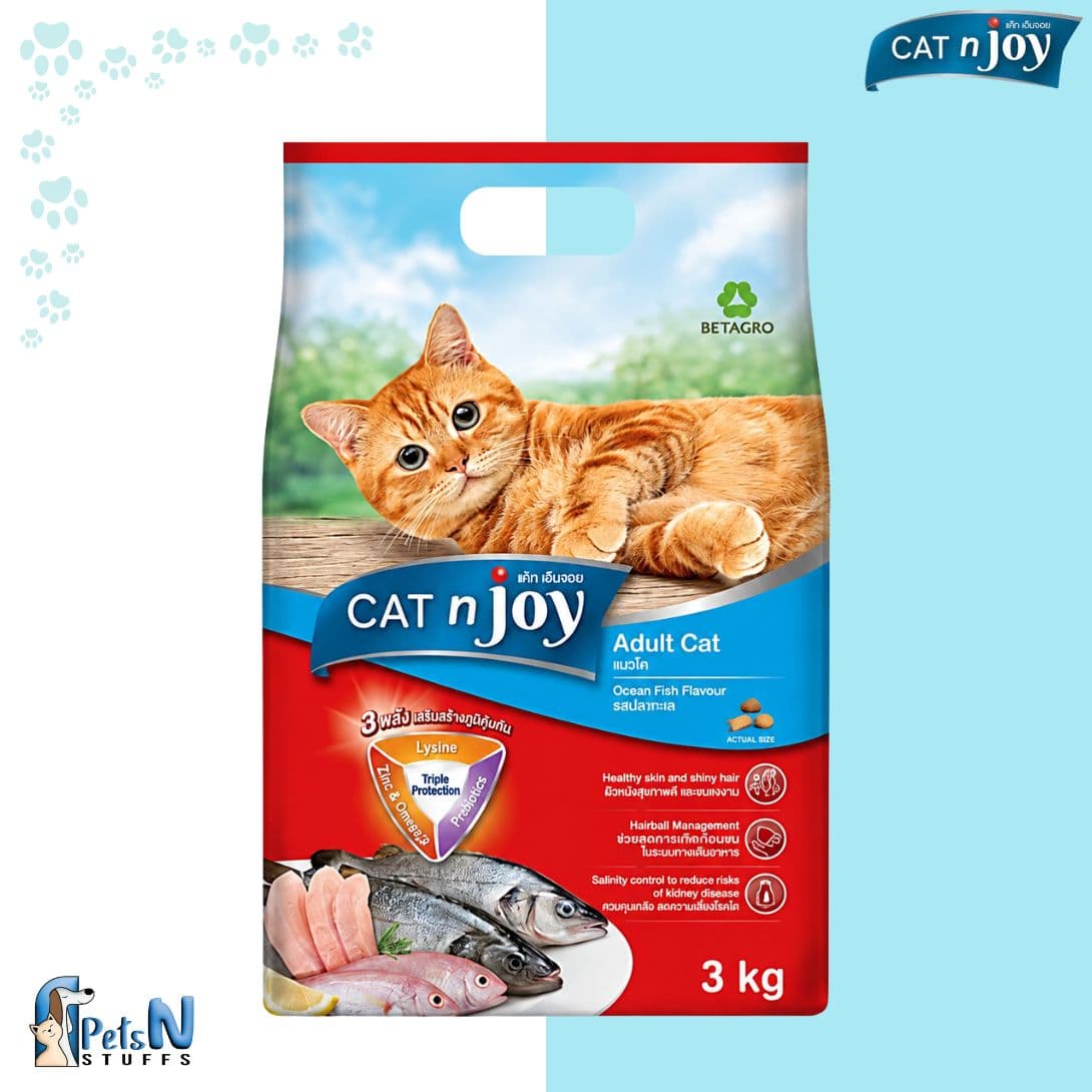 Cat N Joy Cat Adult Ocean Fish Dry Food