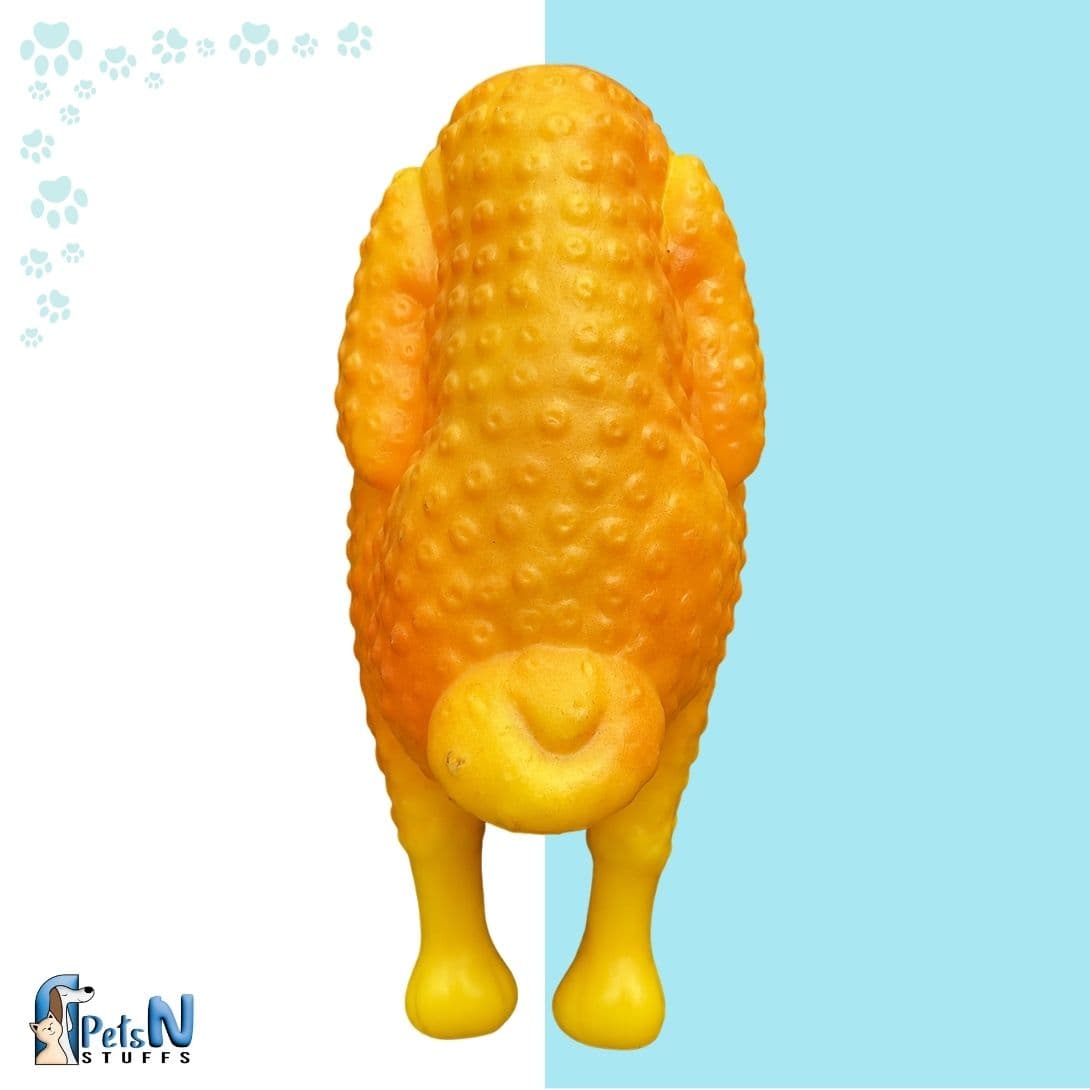 Chicken BBQ Squeeze Toy for Dogs