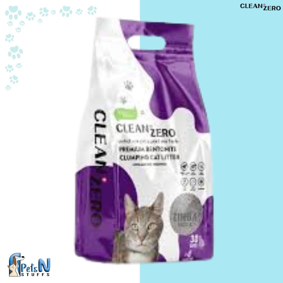 Clean Plus Zero Cat Litter - 24L