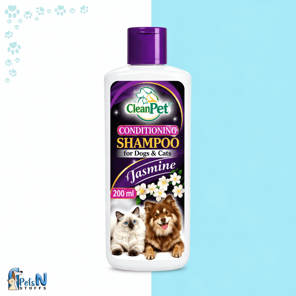 CutePets Conditioning Shampoo for Cat and Dogs 200ml - Jasmine