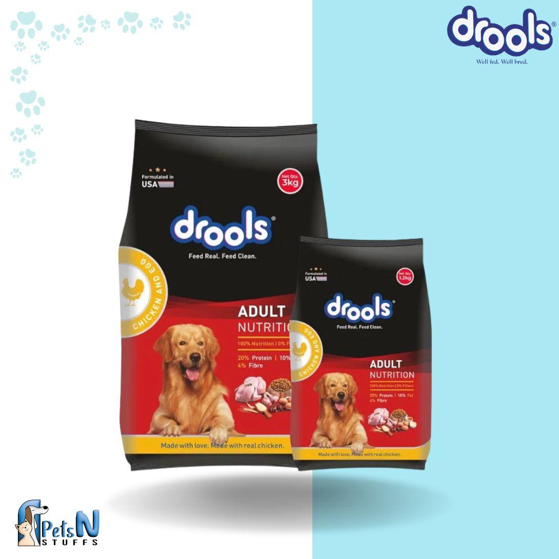 Drools Adult Dog Dry Food 3kg (1.2kg Free)