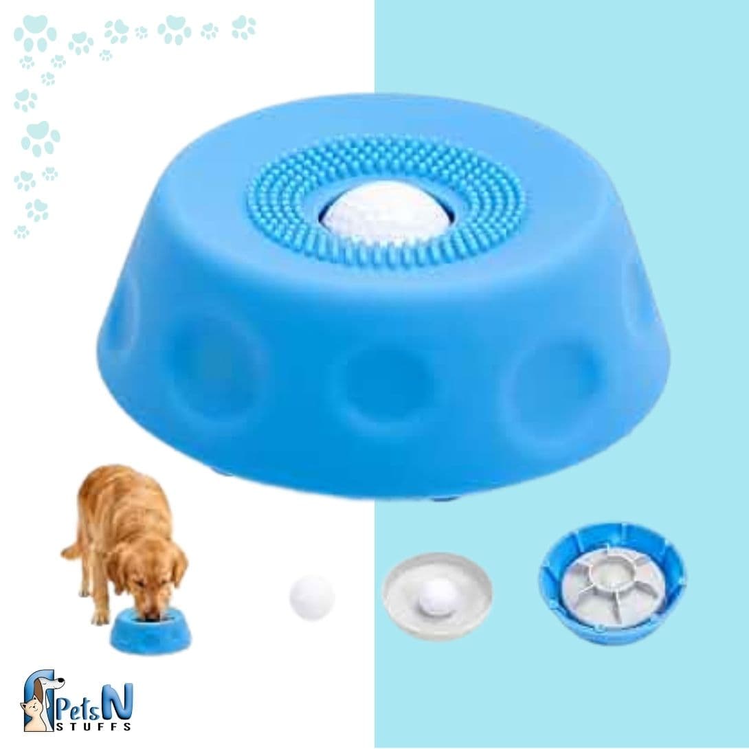 Food Bowl with Licking Roller
