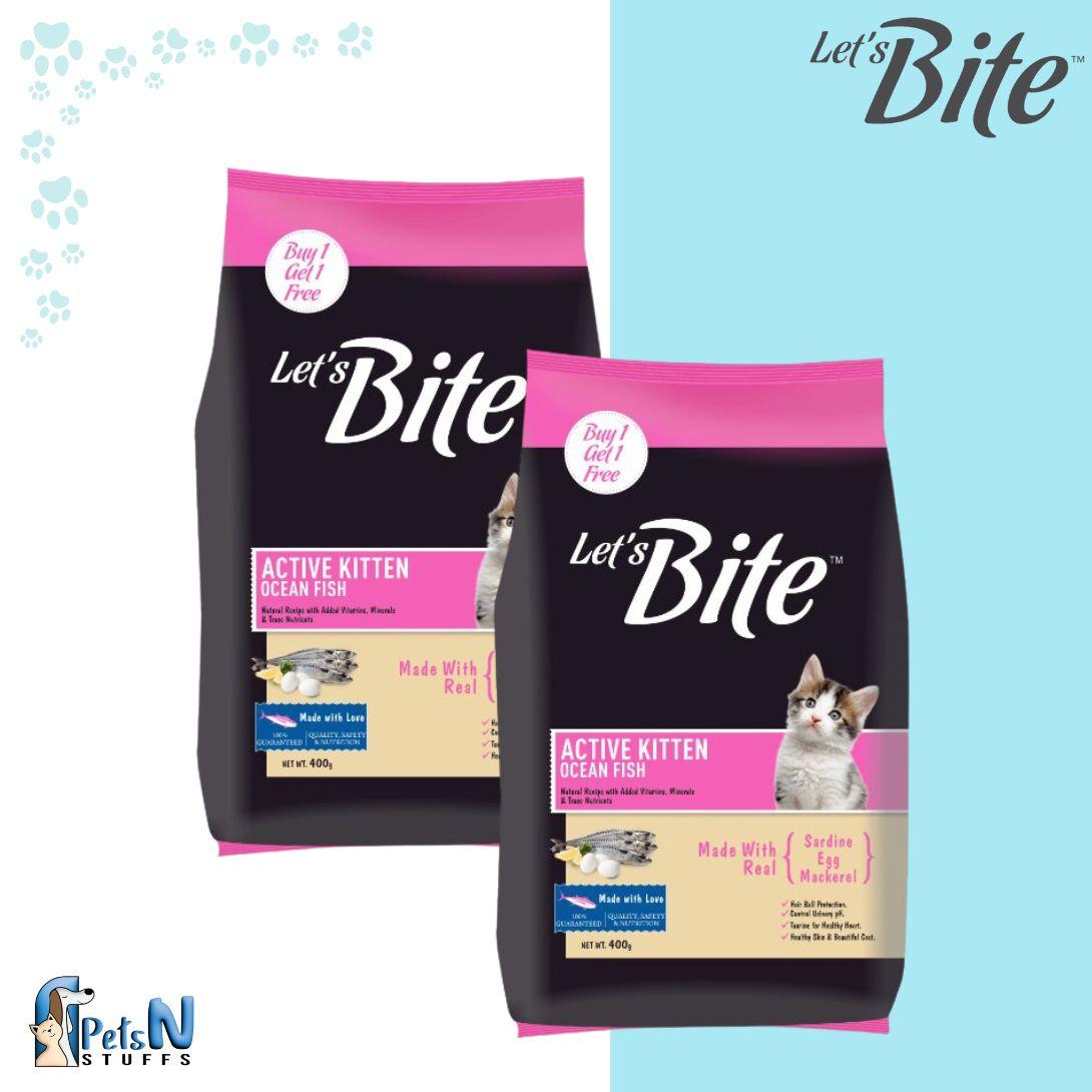 Lets Bite Active Kitten Cat Dry Food(1-12months) - 1KG