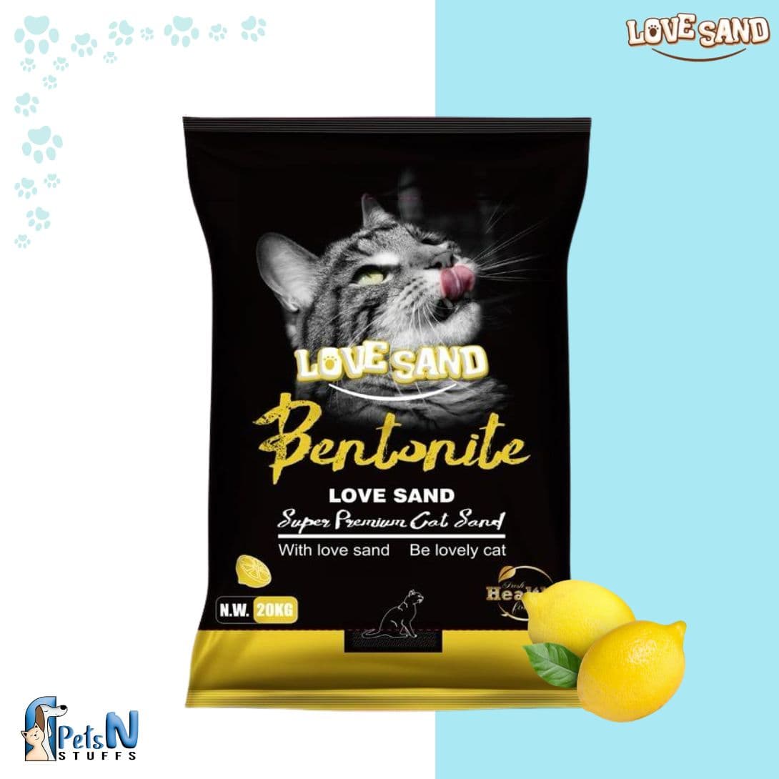 Love Sand Bentonite Cat Litter 20kg/25L