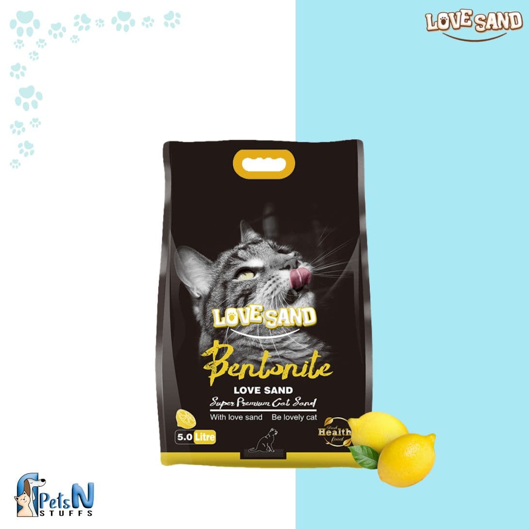 Love Sand Bentonite Cat Litter 4kg/5L