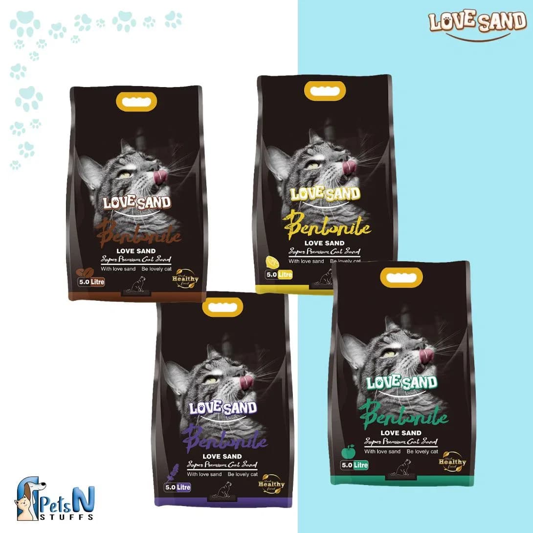 Love Sand Bentonite Cat Litter 8kg/10L