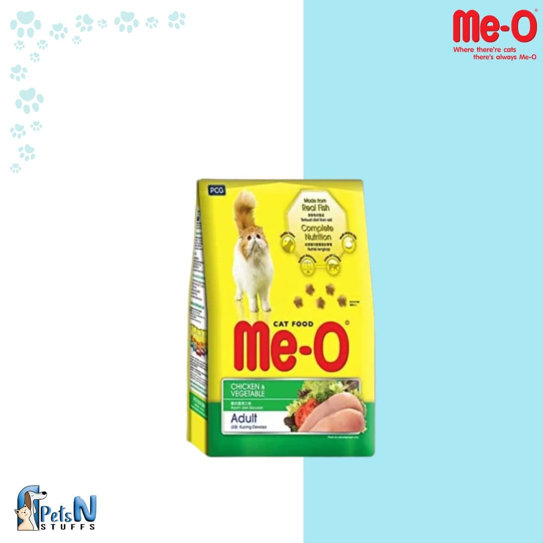 Me-O Chicken & Vegetable Adult Cat Dry Food