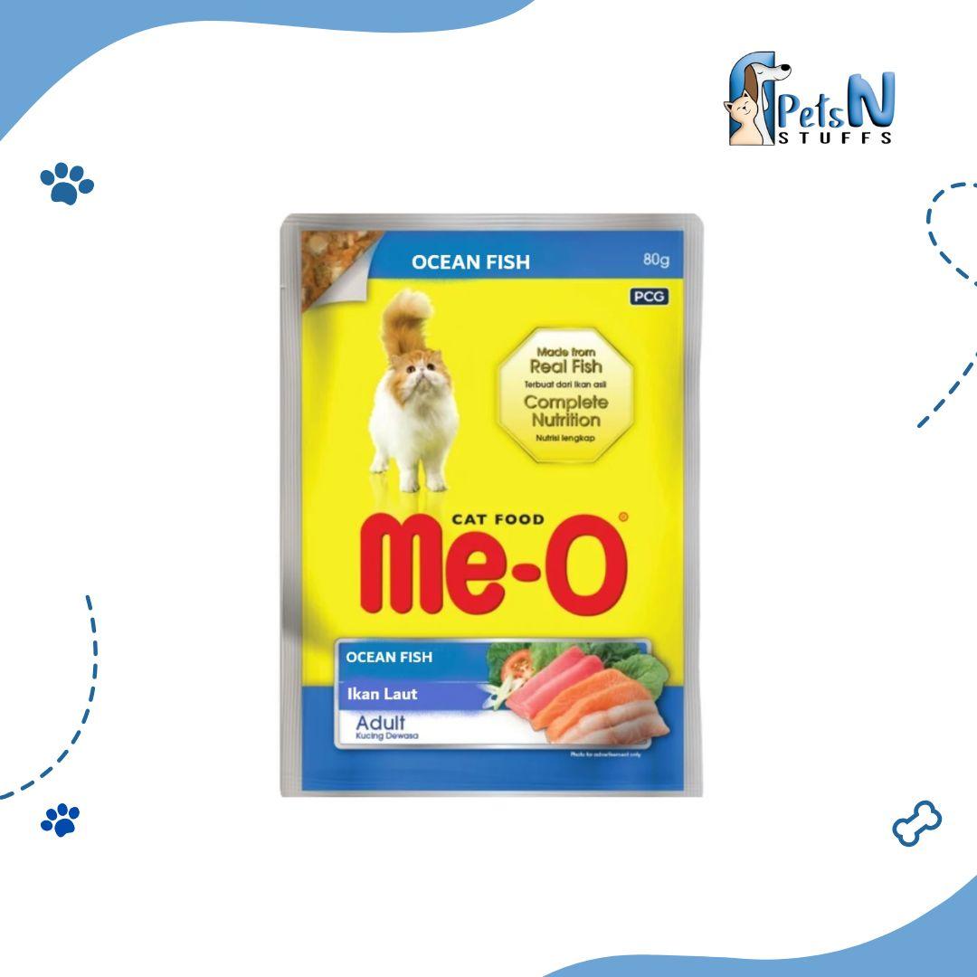 Me-O Cat Wet Food Pouch 80g