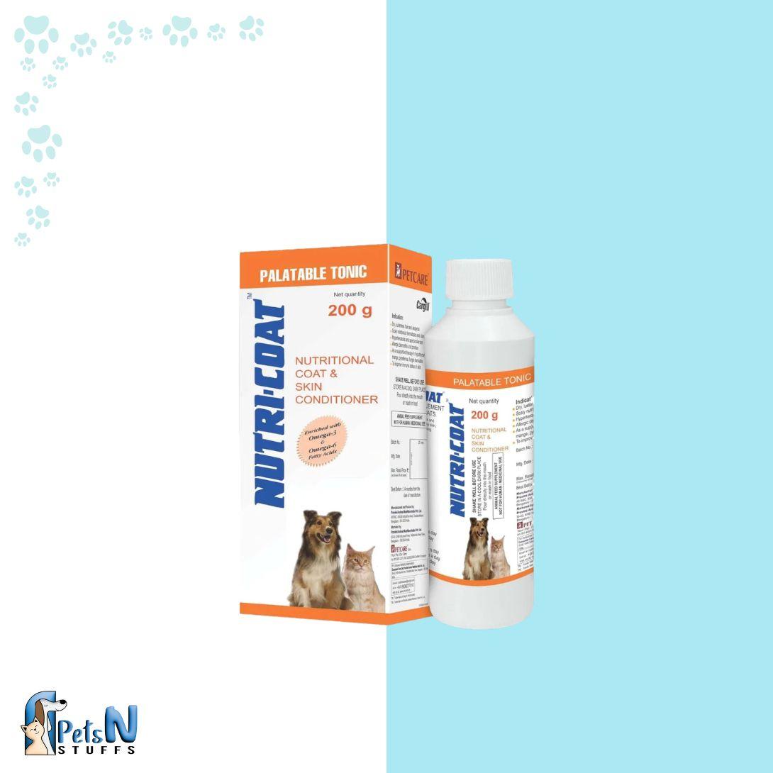 Nutri Coat Palatable Tonic Syrup for Cats and Dogs