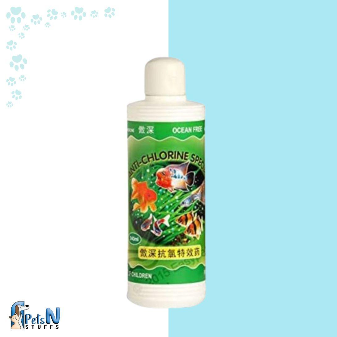 Ocean Free Anti-Chlorine Special Aquarium Medicine 240ml