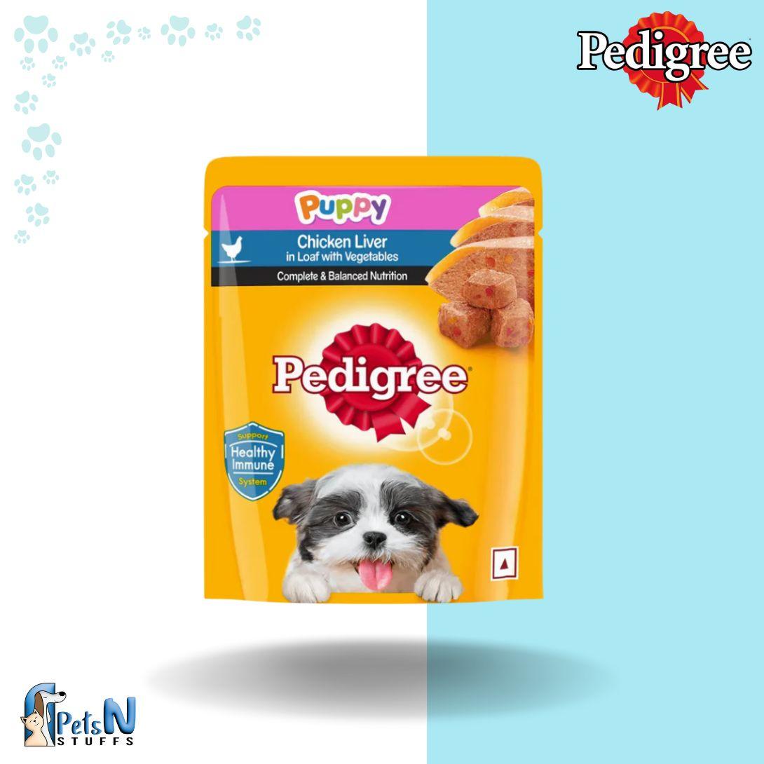 Pedigree Puppy Wet Food Chicken & Liver - 70g