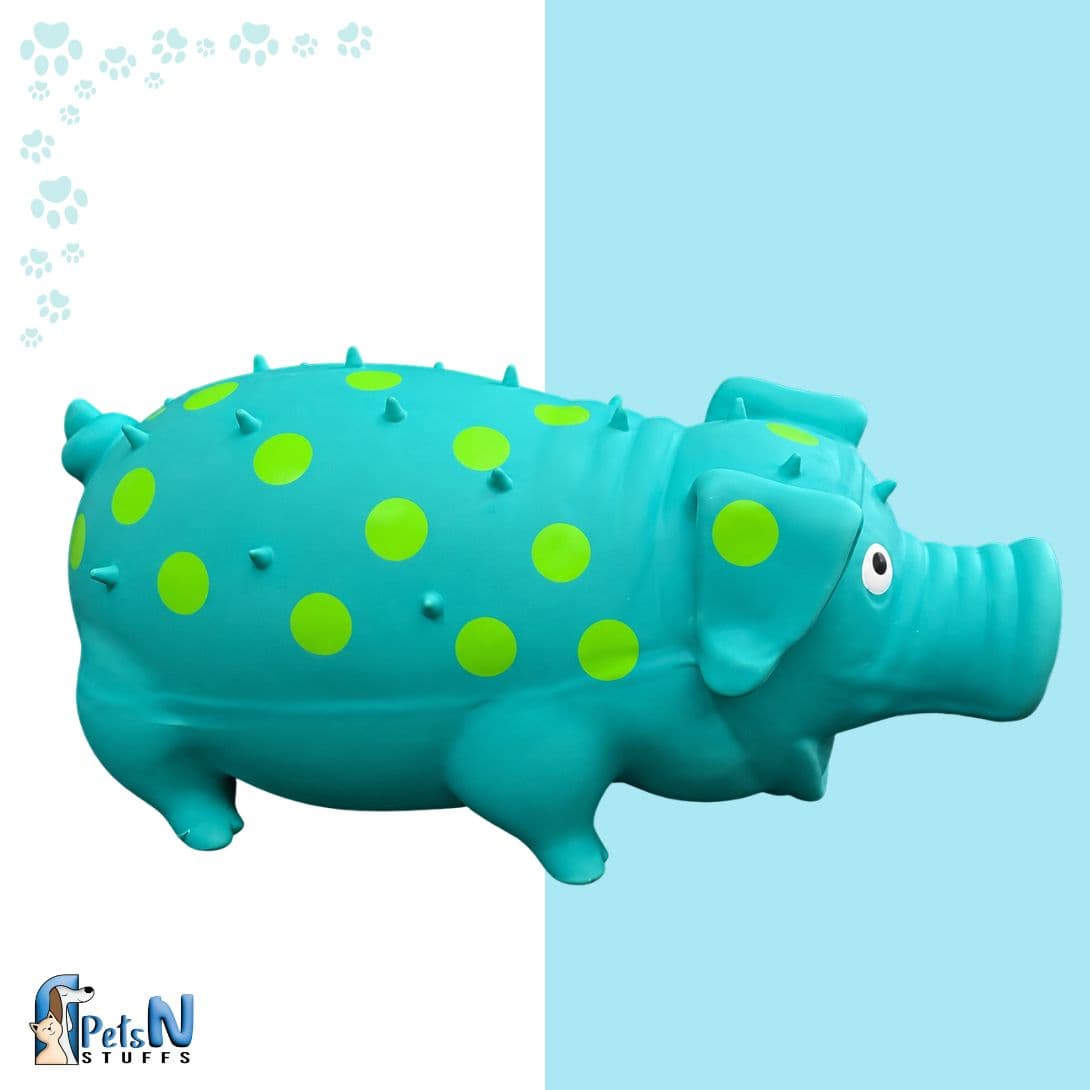Pig Squeeze Toy for Dogs Large