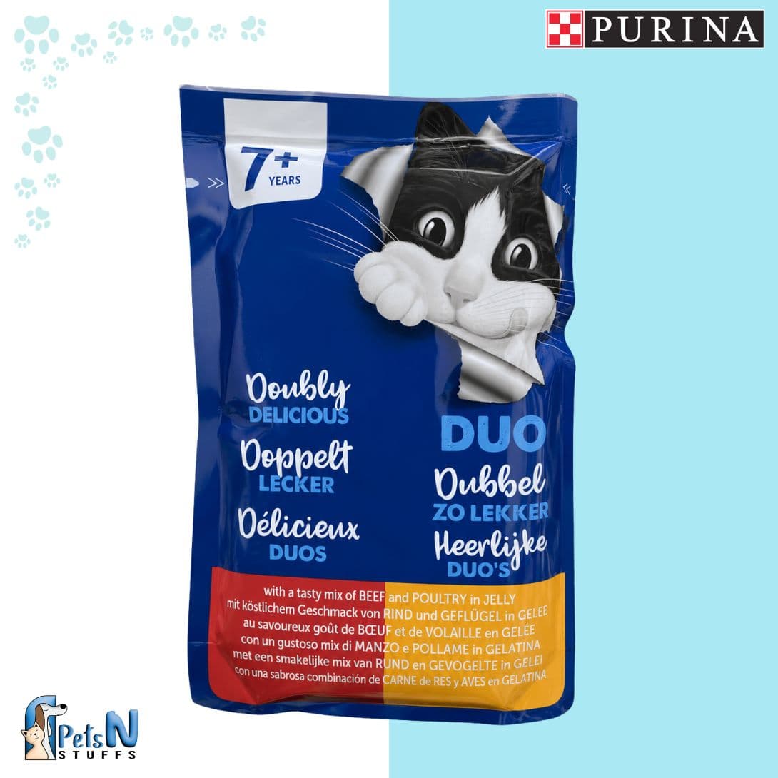 Purina FELIX Doubly Delicious 7+ Countryside Selection Wet Cat Food 85g