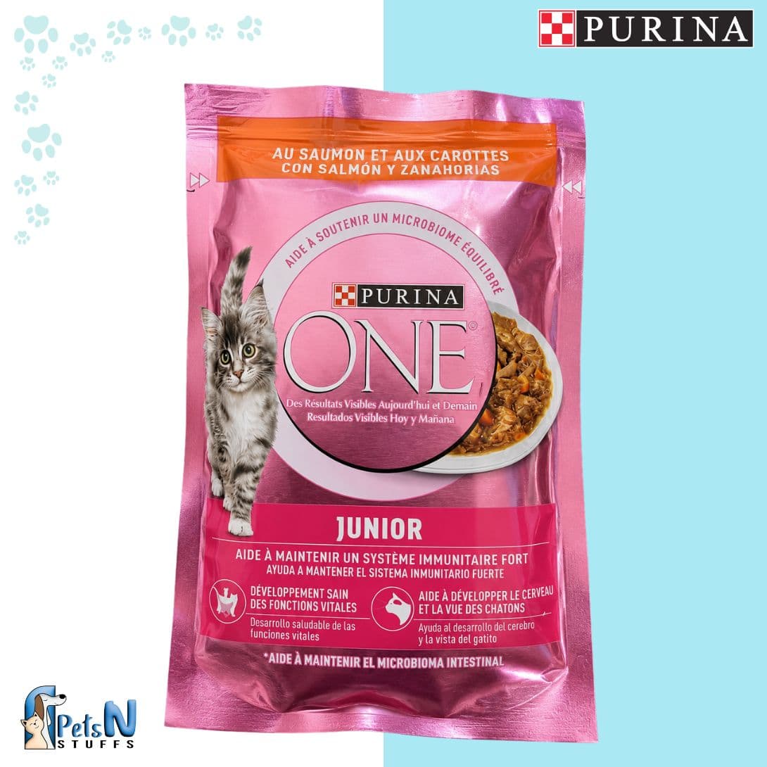PURINA ONE Kitten Mini Fillets Wet Cat Food 85g