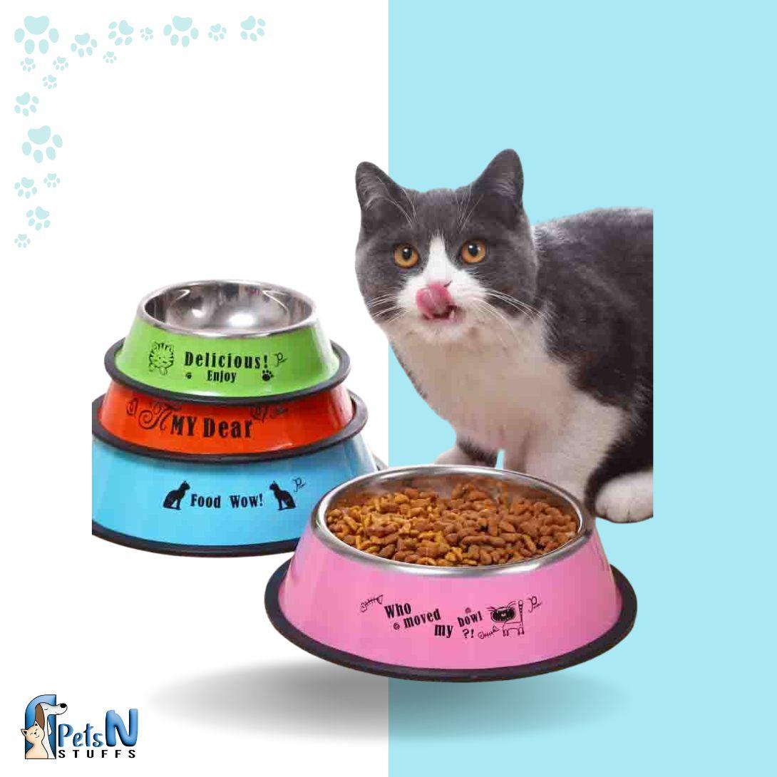 Stainless Steel Bowl For Cats & Dogs