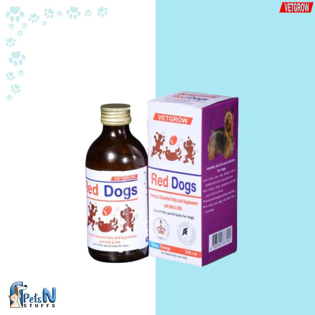 Vetgrow Red Dog Syrup for Dogs 200ml