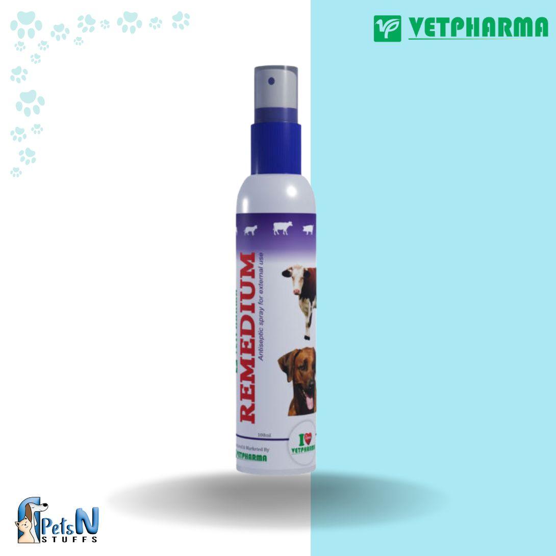 Vetpharma Remedium Spray for All Pets 100ml