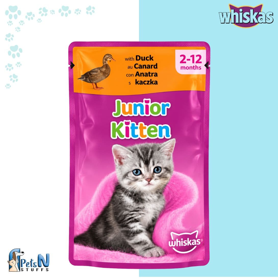 Whiskas Junior Kitten 2-12 Wet Food 85G